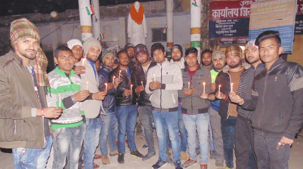 angered over kasganj incident 