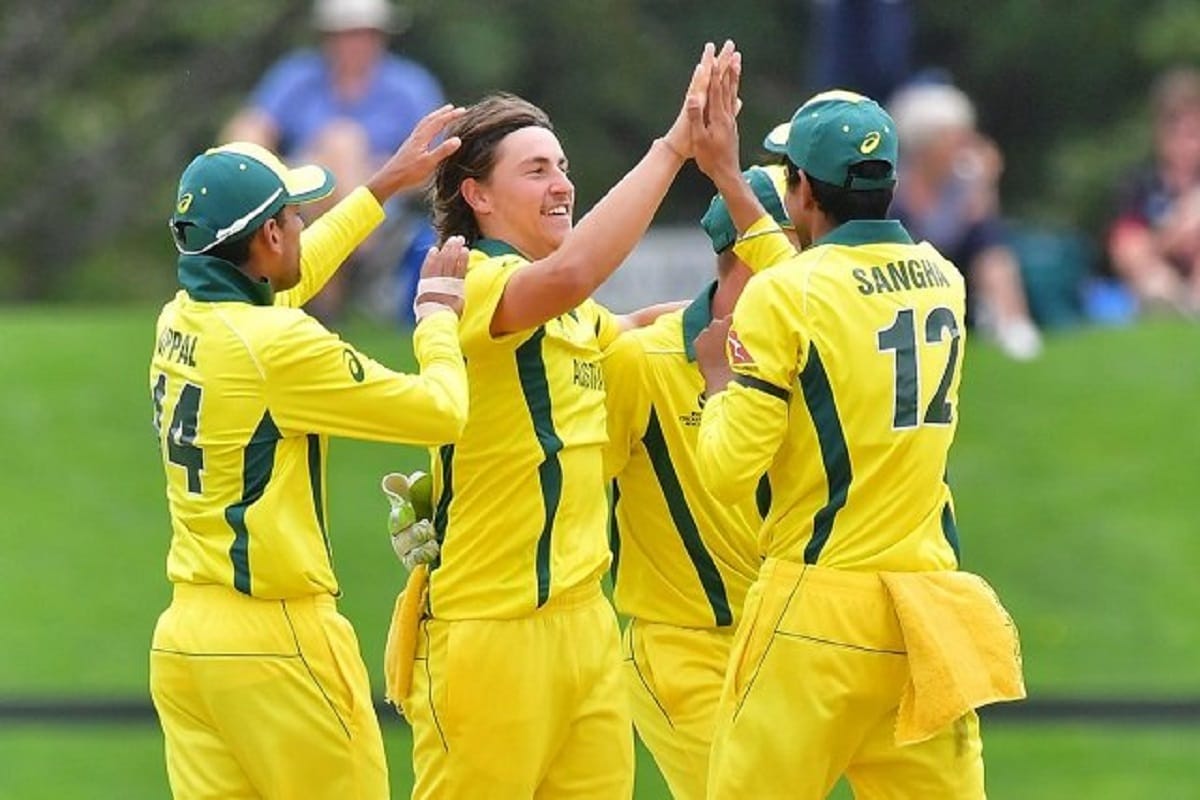 australia beat afghanistan in under 19 worldcup semifinal