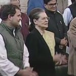 after republic day row rahul gandhi sat on front row in joint session of parliament