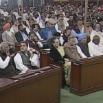 sonia manmohan and advani