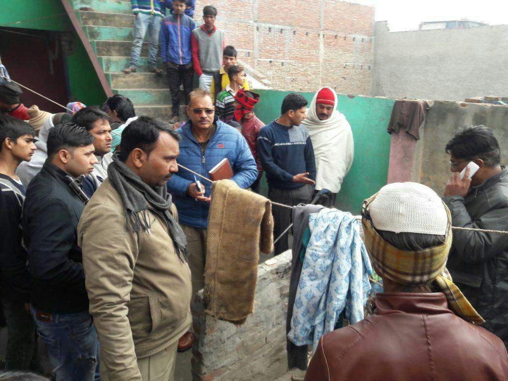 man murdered his real brother in amroha