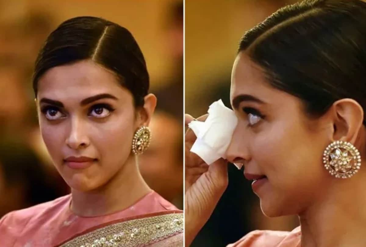 Deepika padukone gets emotional during prakash padukone receives lifetime achievement award 