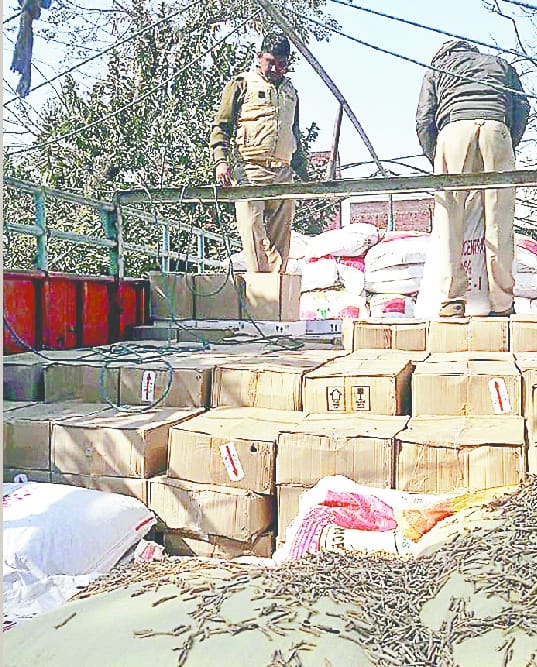 Police recovered 20 lakh illegal liquor