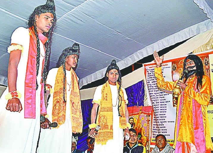 acting Saint Ravidas Leela