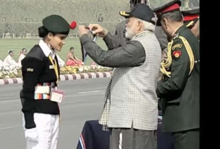 anamika of una selected as best ncc cadet of india