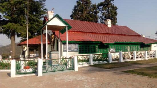 Gandhi ji came here for this special work
