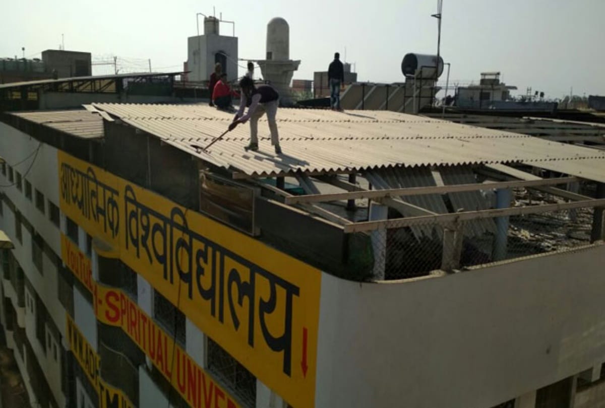 pics: nmdc broke baba virendra dev dixit's hermitage