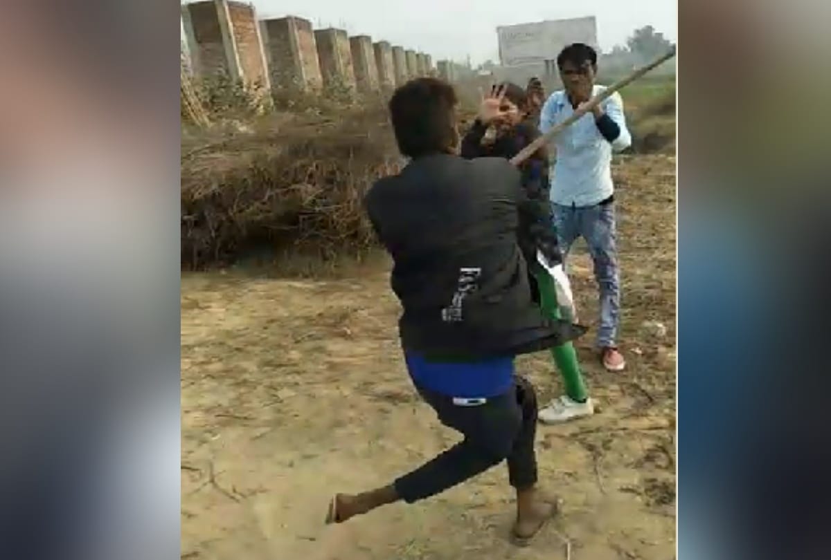 दामाद व समधी ने बंधक बनाकर की मारपीट