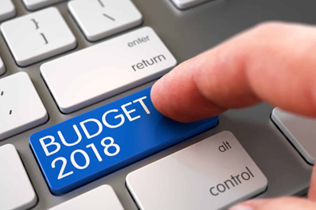 budget 2018: budget word is not written in our constitution