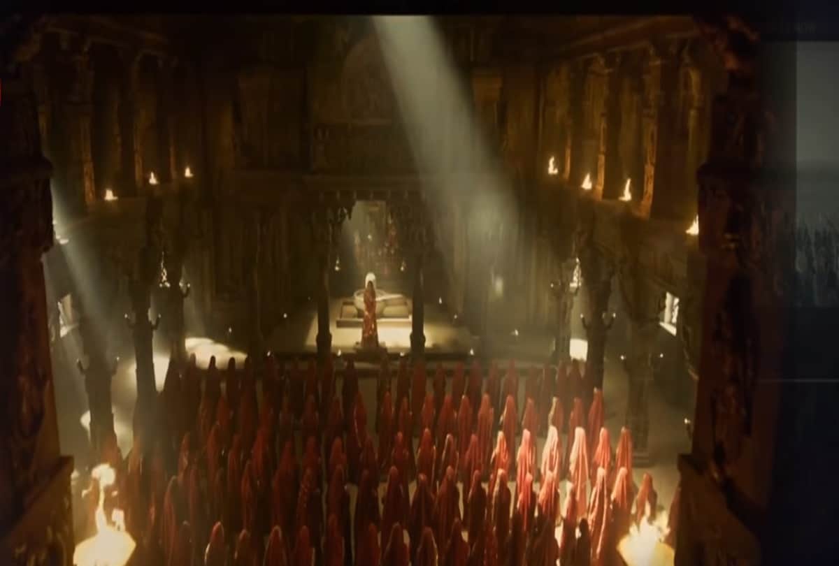 how has picturised Johar scene in padmaavat