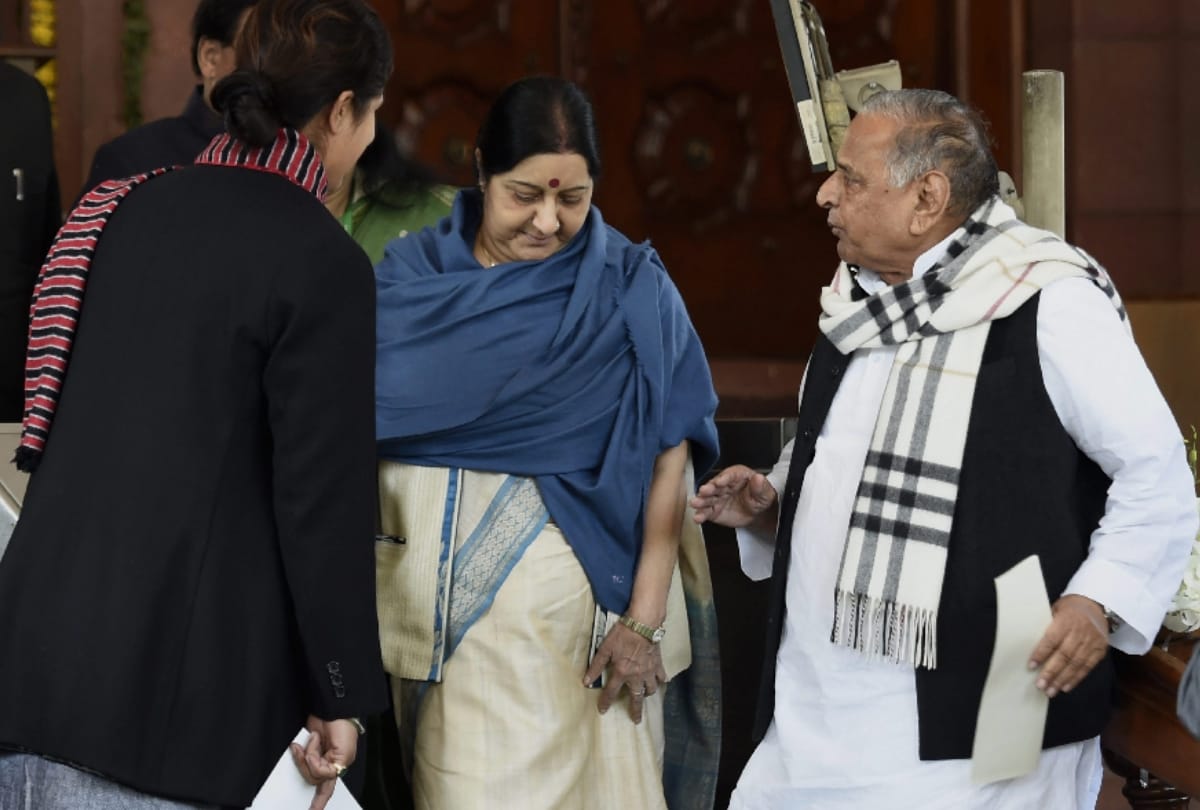 Lok Sabha chunav 2019: sushma swaraj tweets to Mulayam singh about Azam khan comments on Jaya prada