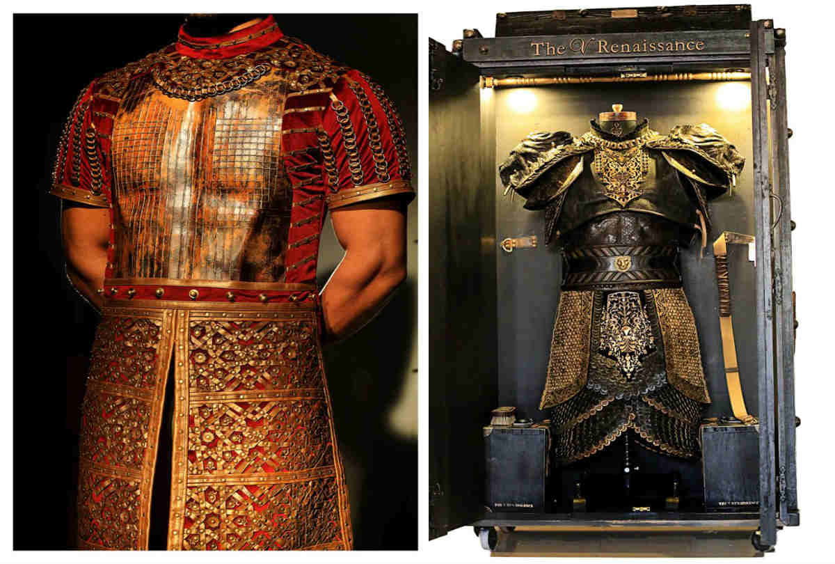 Designers Vipul Amar & Harsheen Arora designs the armours of Ranveer and Shahid in Padmaavat