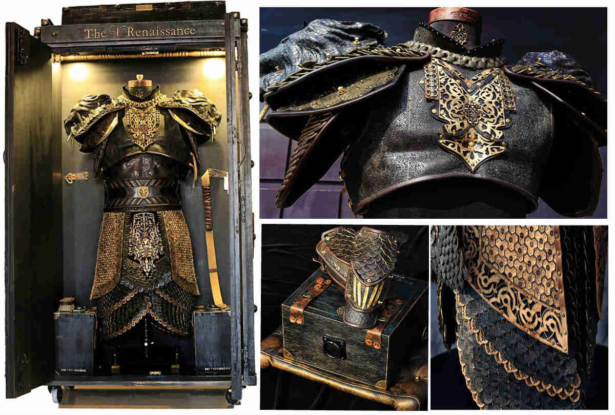 Designers Vipul Amar & Harsheen Arora designs the armours of Ranveer and Shahid in Padmaavat