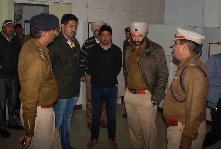 two crore robbery panipat finance company 
