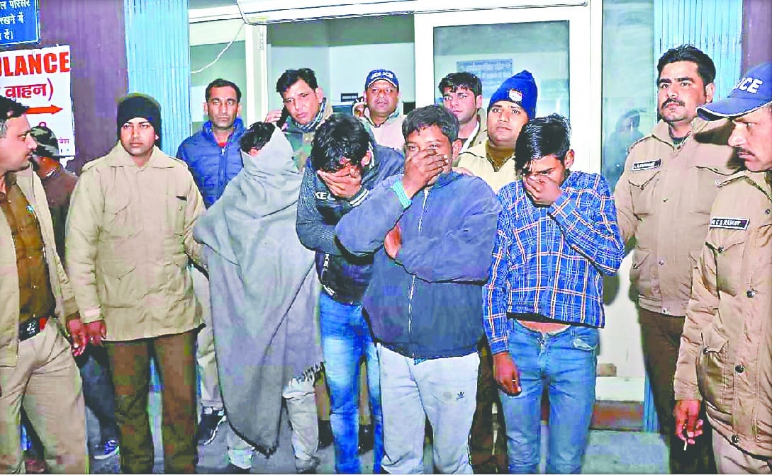 up four gangster arrested during police encounter in dehradun