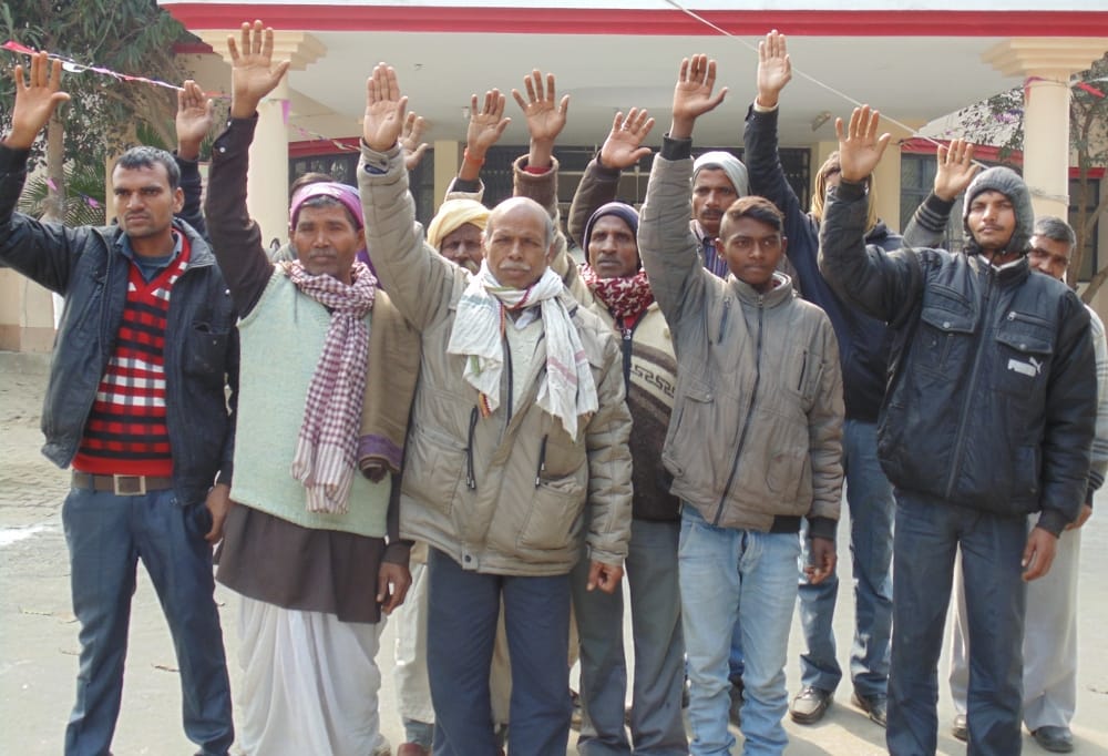 protest against the cottedar