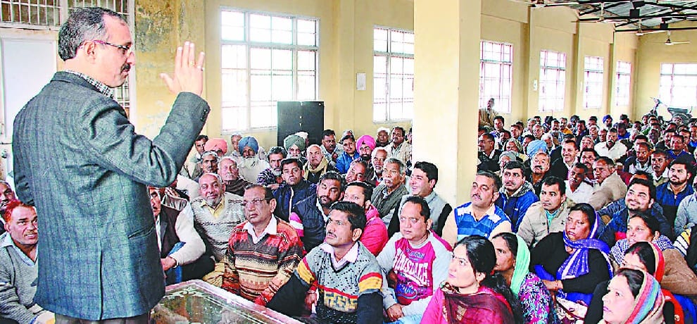 ऊना में नहीं चलने देंगे बाहुबली राज : सत्ती