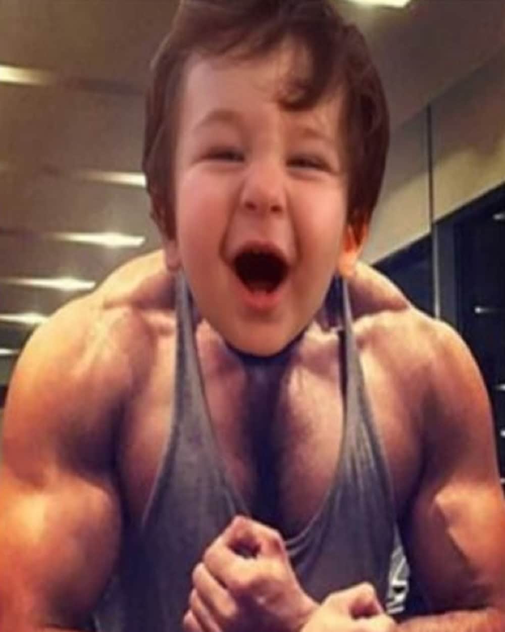 twitter reacted in a funny way after hearing taimur ali khan enrolled in a gym 