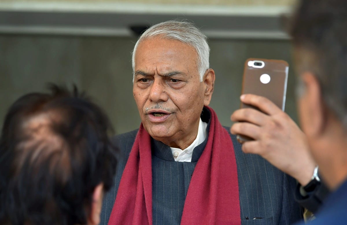 Presidential elections: Yashwant Sinha seeks support from Modi and Rajnath, blessings from Advani, will file nomination on Monday
