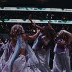 In america during a match cheerleaders performed on padmaavat ghoomar song