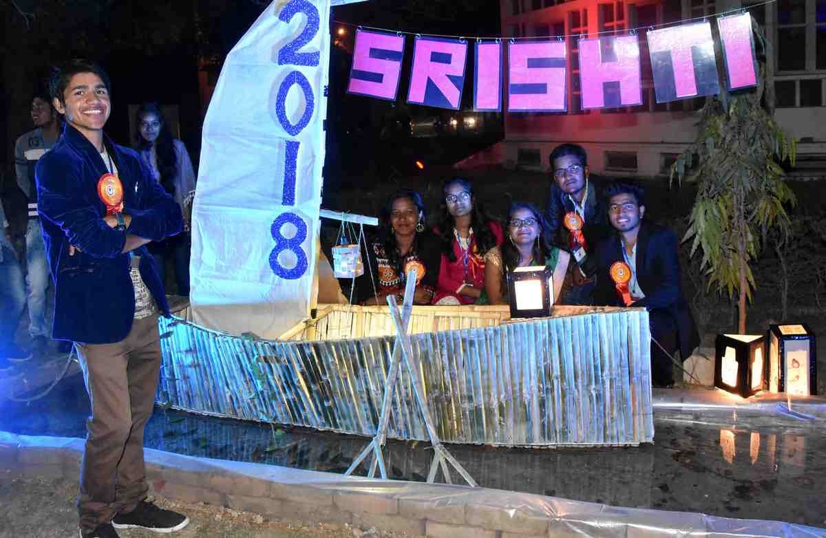 Srishti fest celebration start in BHU