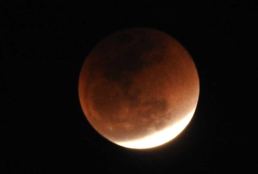 chandra grahan 2018, Blue Blood Super moon pics