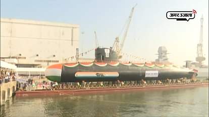 Indian Navy launches 'INS Karanj' the third Scorpene class submarine