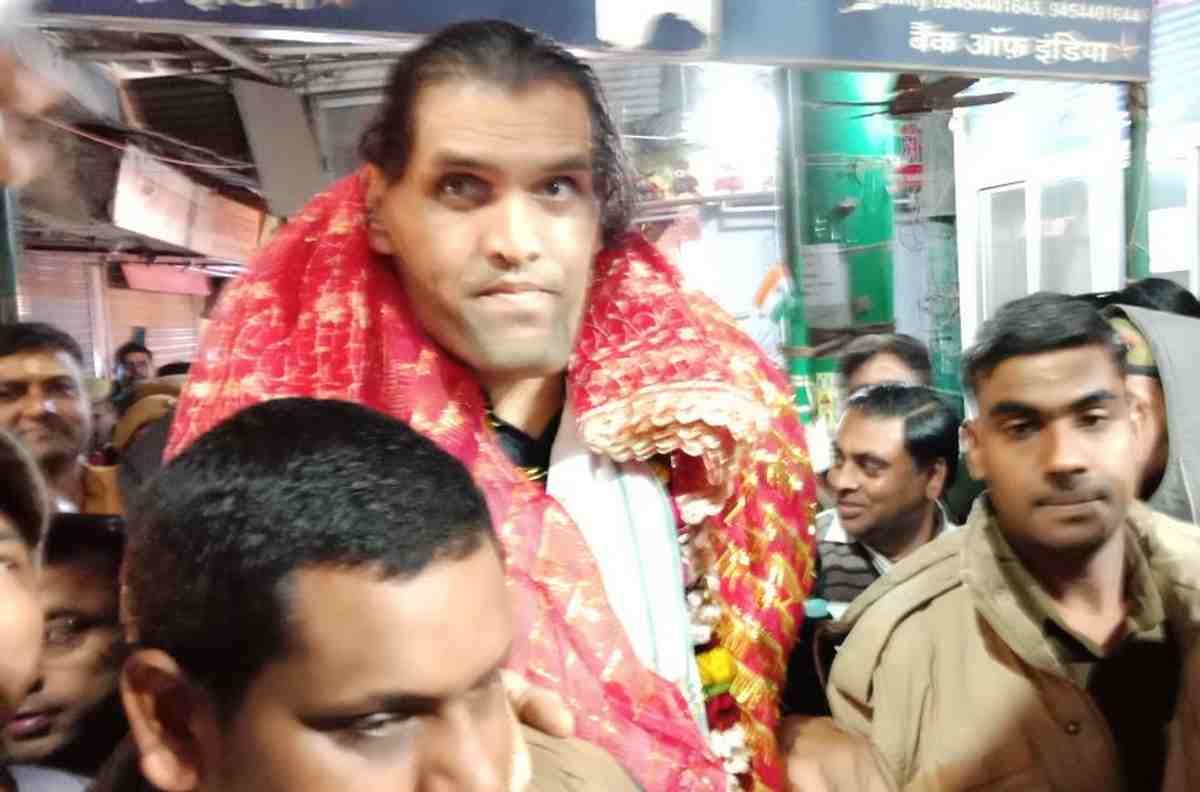 Khali worship in kashi vishwanath temple