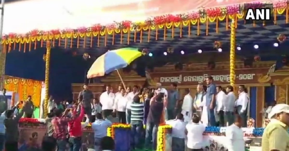 BJP worker wife thew eggs on Odisha CM Naveen Patnaik in Balasore detained by police