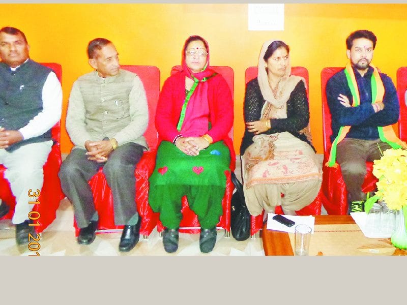 युवाओं को स्वरोजगार के लिए तैयार किया प्लान : अनुराग