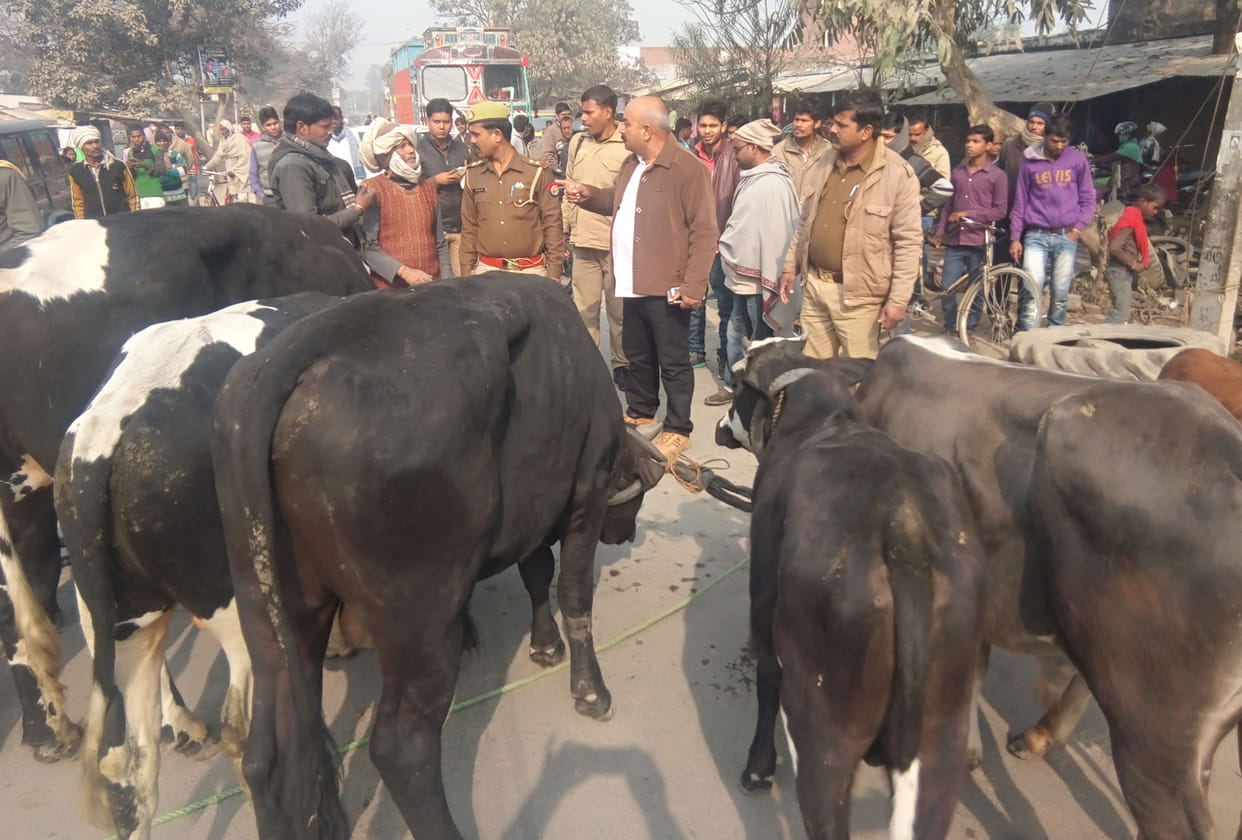 farmers protested
