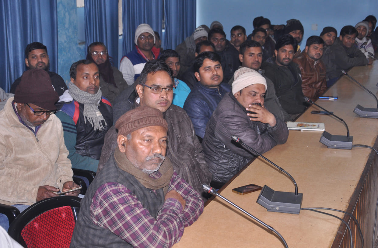 block workers protested