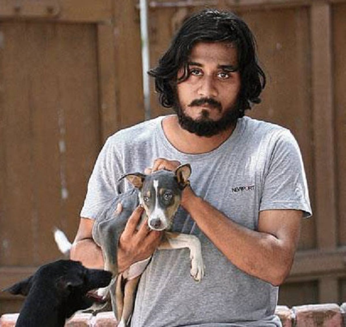 Shravan krishnan animal rights activist, founder of Hotel For Dogs, animal rescuer
