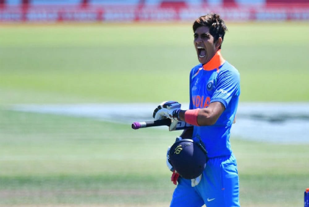 indian wins u19 world cup, Shubman Gill auctioned by kolkata knight riders