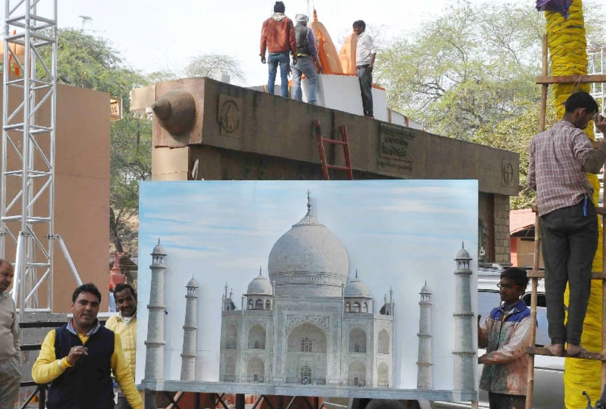 incomplete preparations of surajkund international handicraft fair