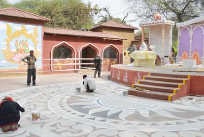 incomplete preparations of surajkund international handicraft fair