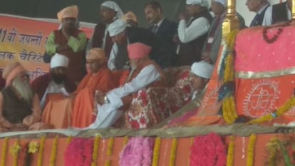 cm yogi adityanath arrived varanasi on the occasion of ravidas jayanti