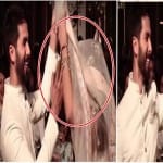 Shahid Kapoor and wife Mira Rajput oops moment caught on camera see Video
