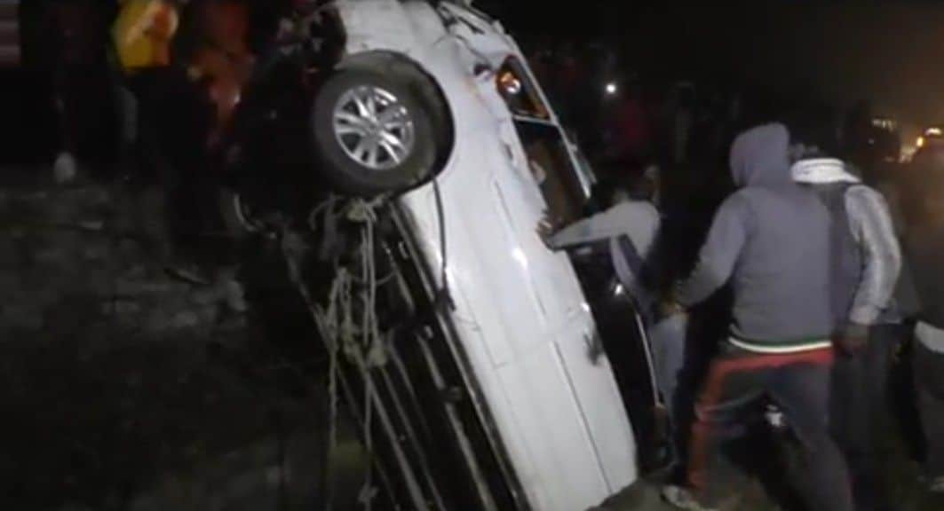 Accident reason in ramnagar on chandra grahan 2018