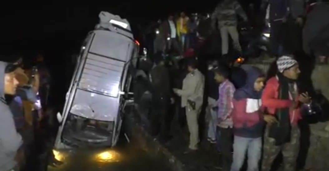 chandra grahan 2018 big accident in ramnagar