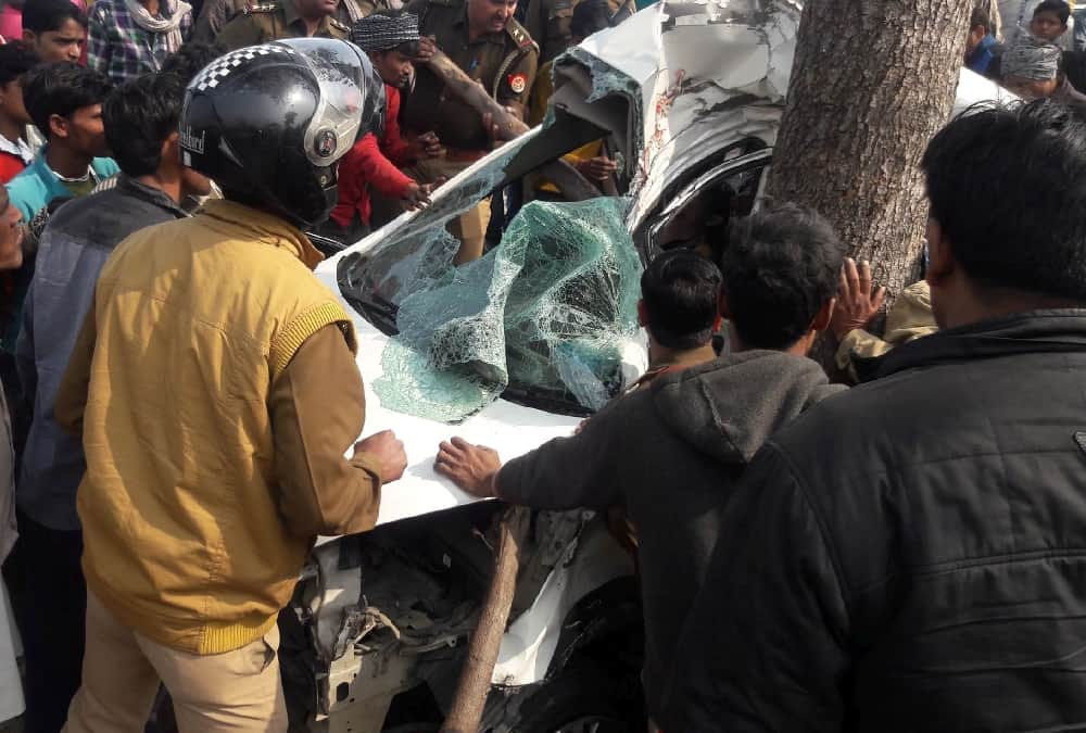 Accident reason in ramnagar on chandra grahan 2018