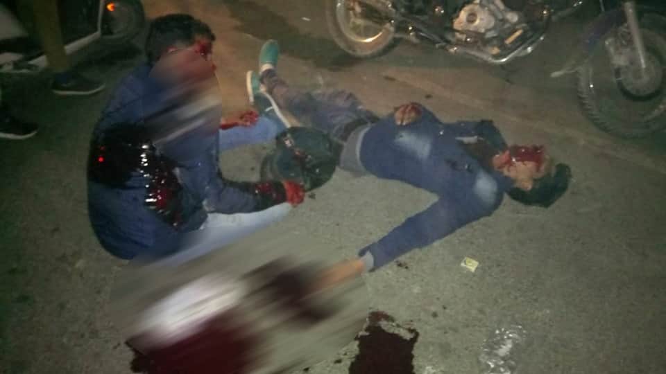 Bike and truck accident in haldwani one killed