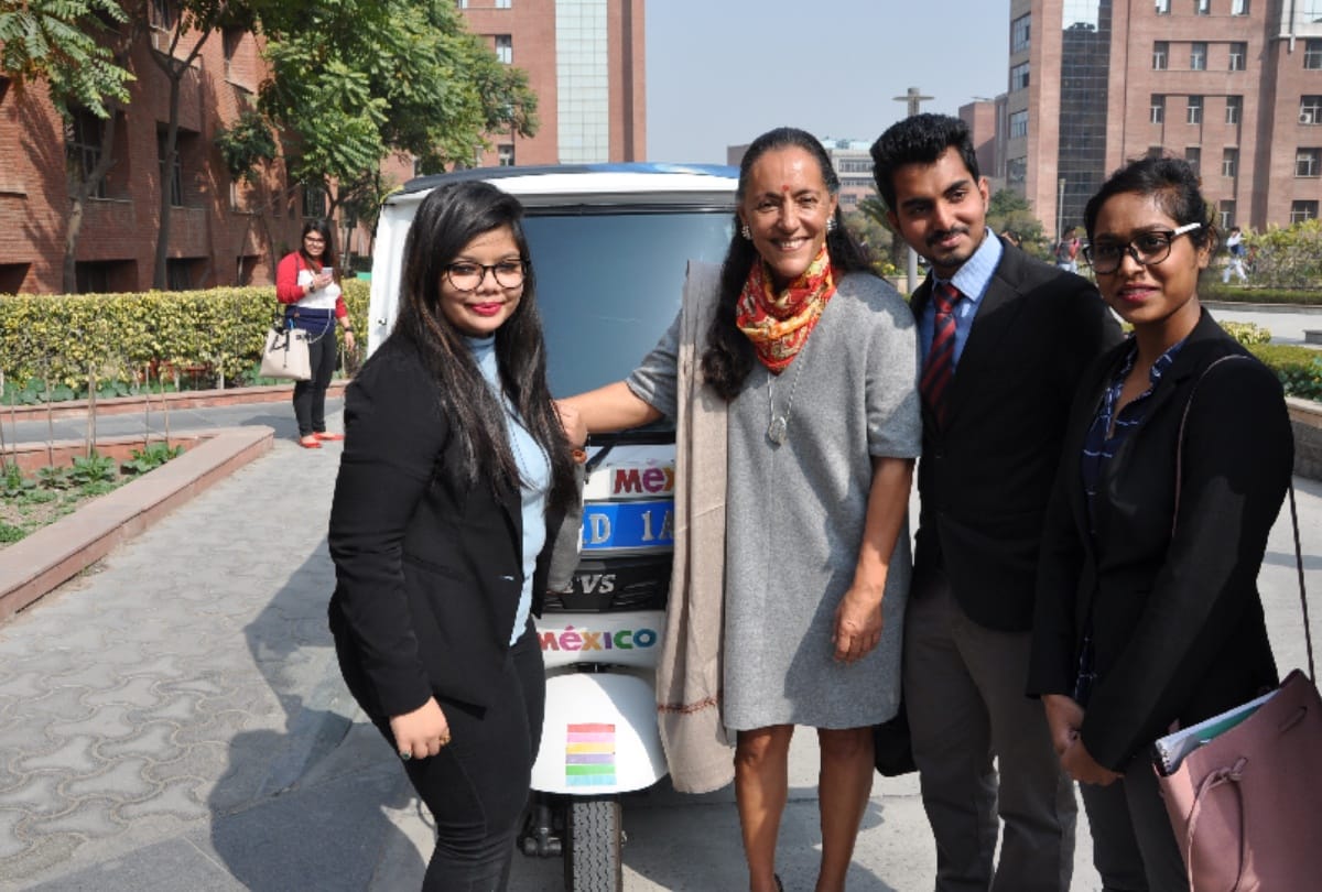 environmental awareness spread to students of amity