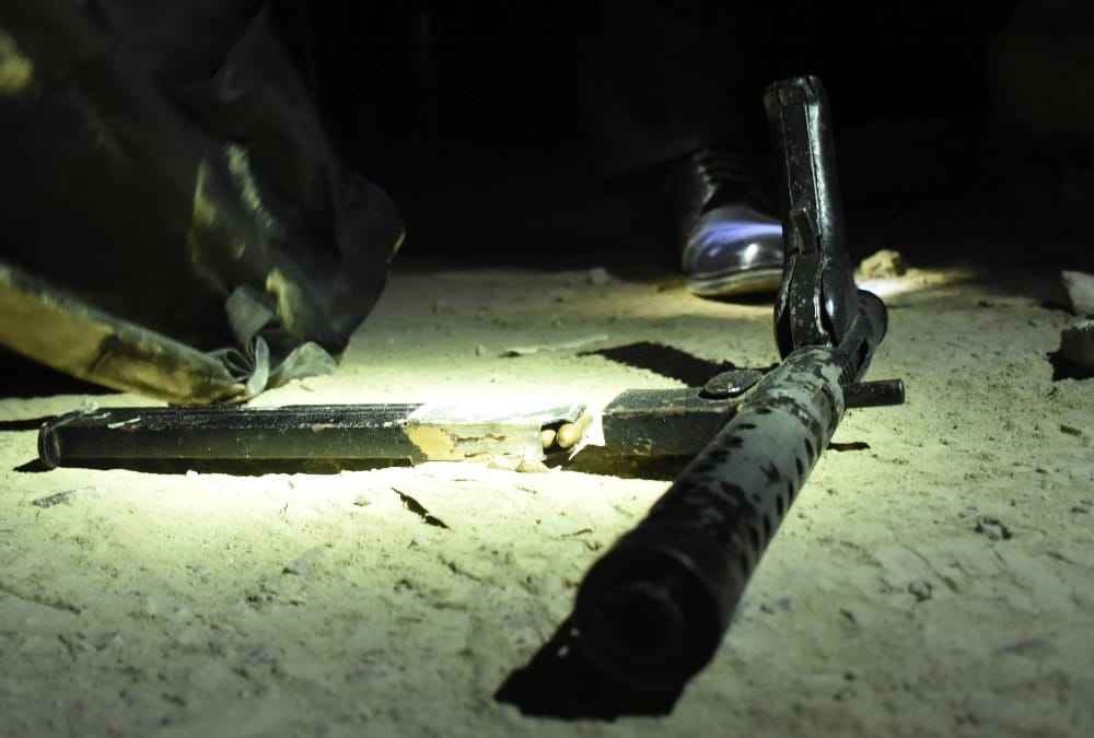 police arrested naresh bhati after firing exchange in lucknow.