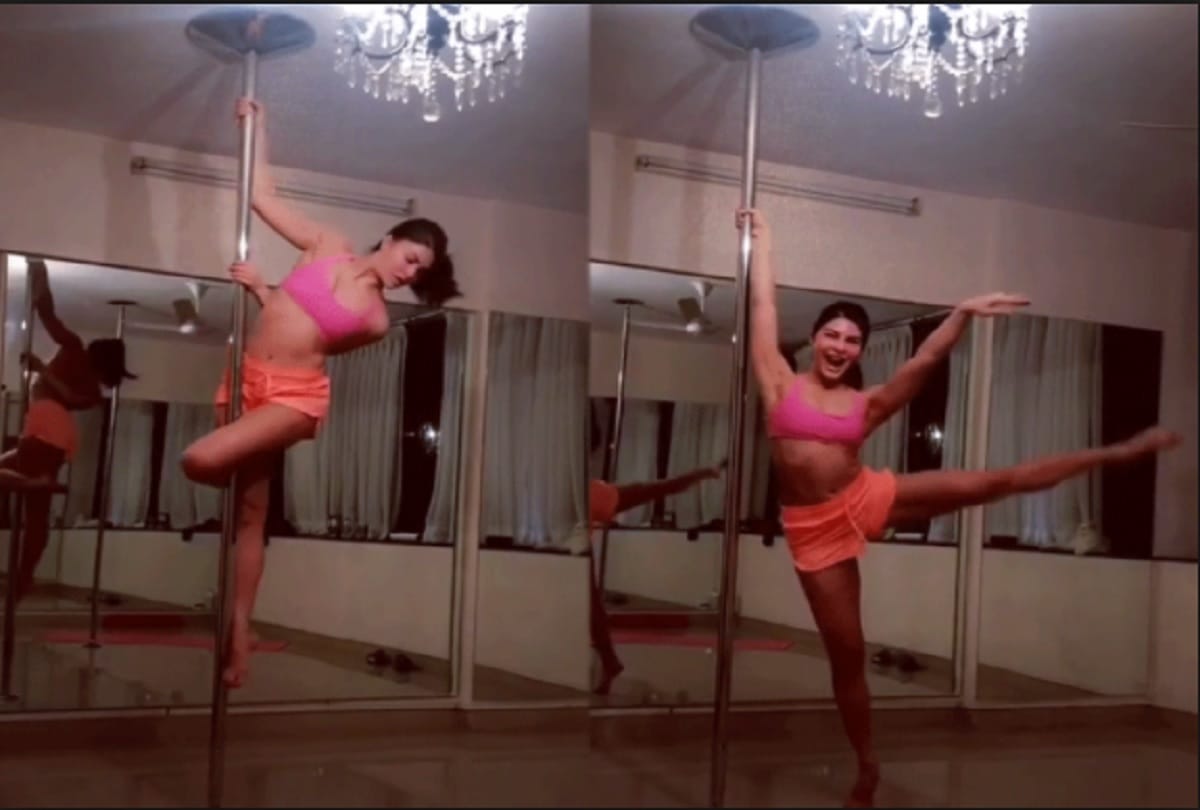 These Benefits Of Pole Dance Will Convince you To Follow Jacqueline Fernandez