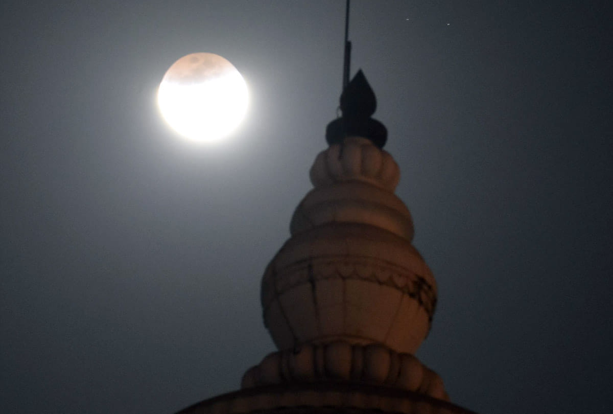 photos after Lunar eclipse