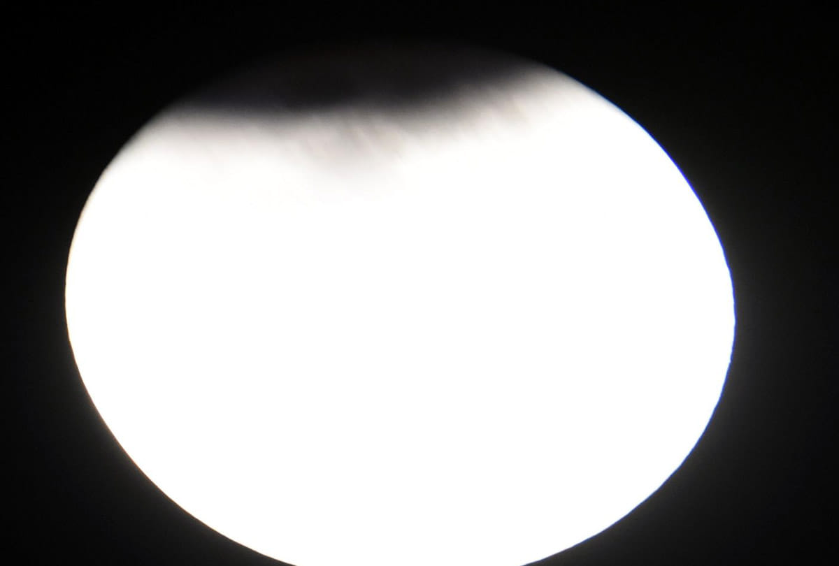 photos after Lunar eclipse