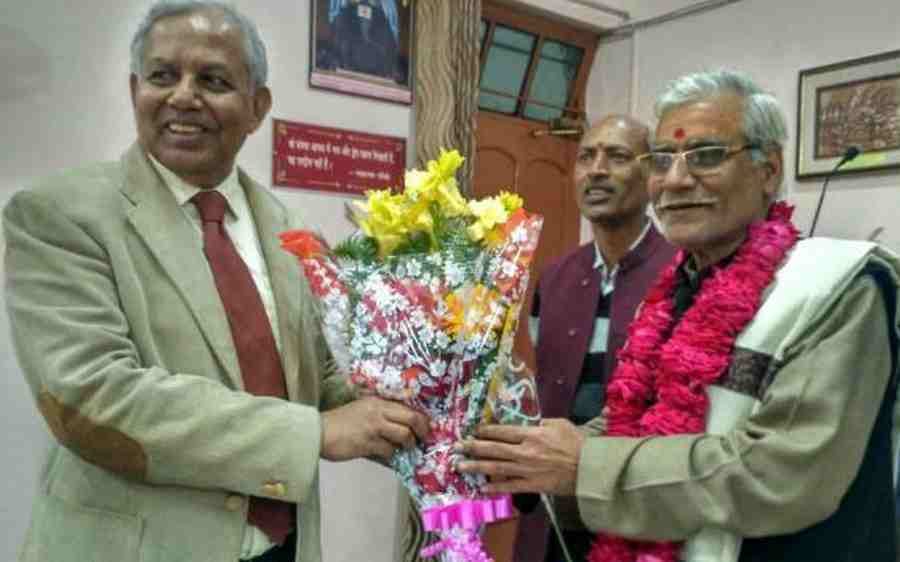 kashi vidyapeeth and sanskrit university vice chancellor tenure extended