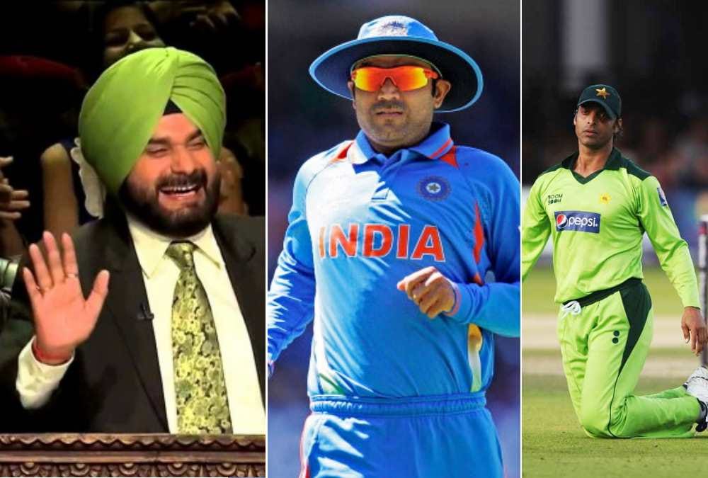 Navjot singh sidhu in PU's Law Audotoriun