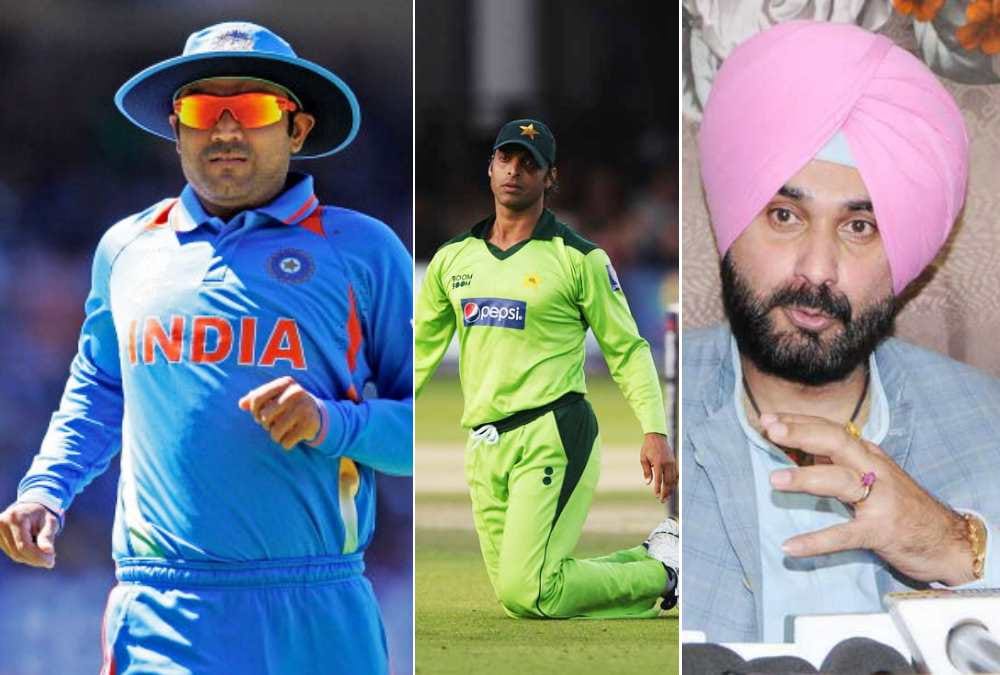 Navjot singh sidhu in PU's Law Audotoriun